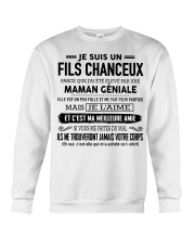 Cadeau spécial pour fils - 00 white Crewneck Sweatshirt tile