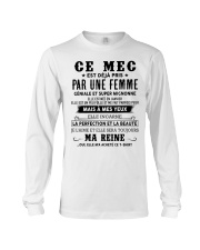 I have a super cute wife Long Sleeve Tee tile