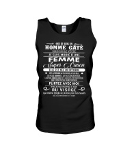 I married a super hot woman w 10 Unisex Tank tile