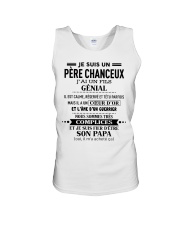 JE SUIS UN PÈRE CHANCEUX -J'AI UN FILS GÉNIAL AH00 Unisex Tank tile