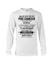 JE SUIS UN PÈRE CHANCEUX -J'AI UN FILS GÉNIAL AH00 Long Sleeve Tee tile