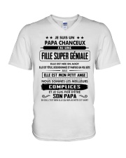 EDITION LIMITEE: Cadeaux parfaits pour PaPa - 08 V-Neck T-Shirt tile