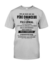 Je suis un Père Chanceux- Fils Génial- kun 01 Classic T-Shirt front