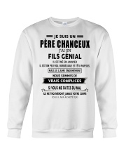 Je suis un Père Chanceux- Fils Génial- kun 01 Crewneck Sweatshirt thumbnail