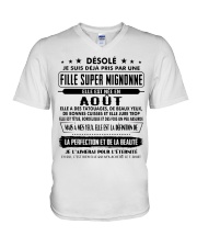 Cadeau parfait pour les proches AH08up1 V-Neck T-Shirt tile