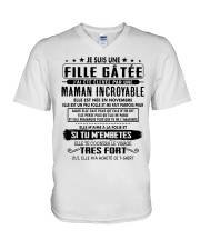 cadeau pour fille et maman CTP11 V-Neck T-Shirt tile