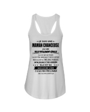 Je suis une Maman Chanceuse - Kun 03 Ladies Flowy Tank tile