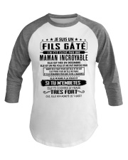 cadeau pour fils et maman CTP12 Baseball Tee tile