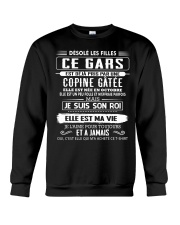 EDITION LIMITEE: Cadeaux pour petit ami - 10 black Crewneck Sweatshirt thumbnail