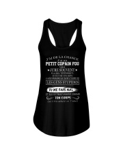 I have a crazy BOYFRIEND 6 Ladies Flowy Tank tile