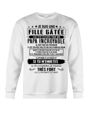 Cadeau pour fille et papa - CTP02 Fevrier Crewneck Sweatshirt tile