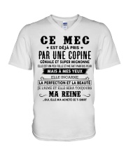 cadeau pour petit ami - CTP00 V-Neck T-Shirt tile