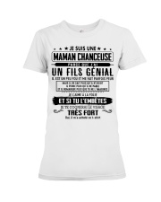 Cadeau pour maman et fils Premium Fit Ladies Tee tile