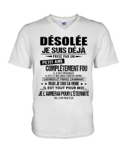 cadeau pour petite amie - CTP00 TT V-Neck T-Shirt tile