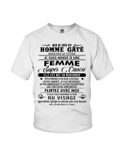 I married a super hot woman-W 11 Youth T-Shirt tile