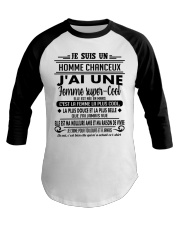 Je suis un homme chanceux - T03 Mars Baseball Tee tile