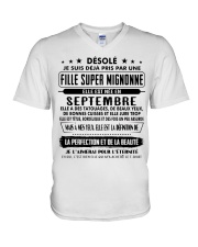 Cadeau parfait pour les proches AH09up2 V-Neck T-Shirt tile