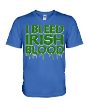 I Bleed Irish Blood Ireland Pride V-Neck T-Shirt thumbnail