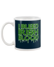 I Bleed Irish Blood Ireland Pride Mug back