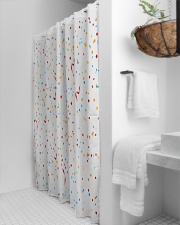 Gorgeous curtains in attractive color Shower Curtain aos-shower-curtains-71x74-lifestyle-front-03