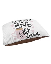 All you need is love and hot cocoa Pet Bed tile