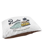 Paradise beach waiting for vacation Pet Bed tile