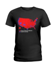 DUMBFUCKISTAN Ladies T-Shirt tile
