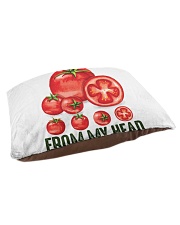 I love gardening from my head tomatoes Pet Bed tile