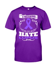 I freaking hate Lupus T-shirt Classic T-Shirt thumbnail