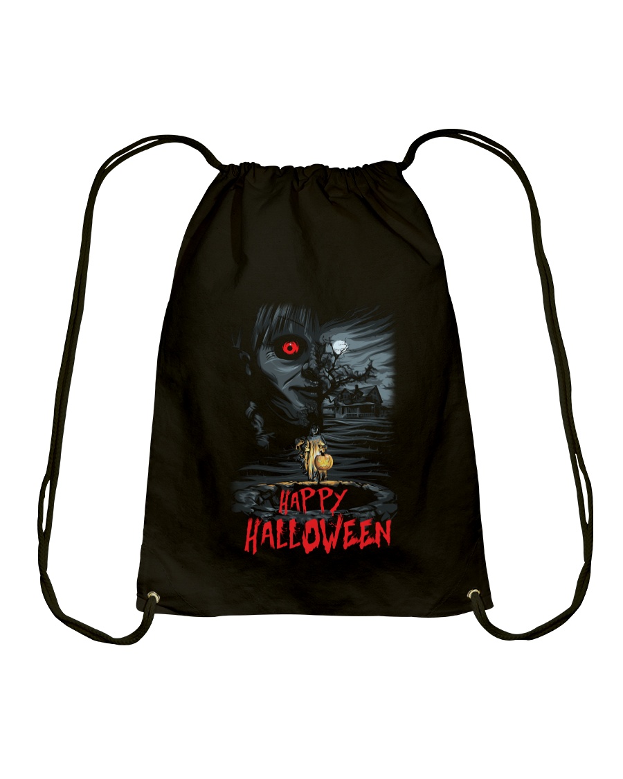 Happy Halloween Annabelle Drawstring Bag