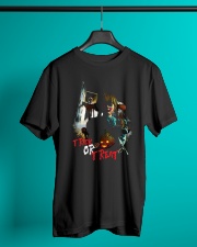 Halloween Annabelle Trick or Treat Premium Fit Mens Tee lifestyle-mens-crewneck-front-3