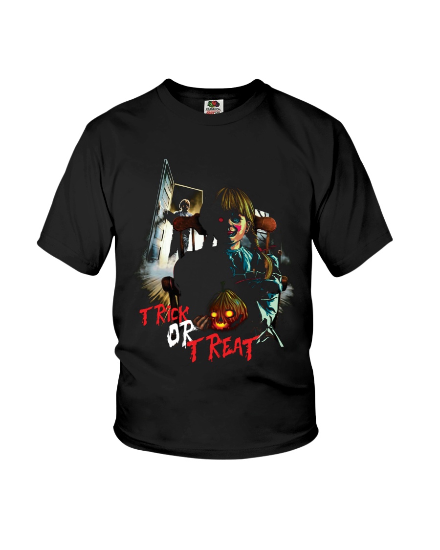 Halloween Annabelle Trick or Treat Youth T-Shirt