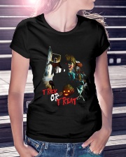 Halloween Annabelle Trick or Treat Premium Fit Ladies Tee lifestyle-women-crewneck-front-7