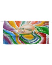 The Chakras Cloth face mask front