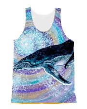 The Whale Swirl All-over Unisex Tank thumbnail
