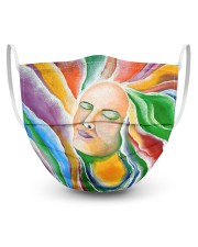 The Chakras 3 Layers Mask 3 Layer Face Mask - Single front