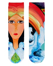 Peace Land Crew Length Socks tile