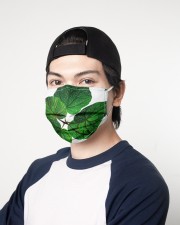 Green Plant 3 Layers Mask 3 Layer Face Mask - Single aos-face-mask-3-layers-lifestyle-front-07