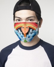 PeaceLand 3 Layers Mask 3 Layer Face Mask - Single aos-face-mask-3-layers-lifestyle-front-09