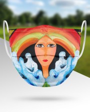 PeaceLand 3 Layers Mask 3 Layer Face Mask - Single aos-face-mask-3-layers-lifestyle-front-43
