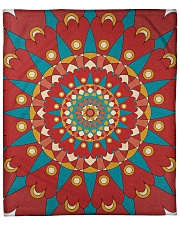 Christmas Mandala Fleece Blanket tile
