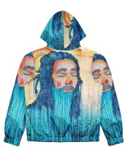 King Of The Sea Women's All Over Print Full Zip Hoodie back