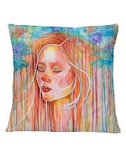 Peaceful Girl Square Pillowcase front