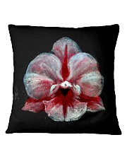 Orchid on Black Square Pillowcase tile
