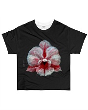 Orchid on Black All-Over T-Shirt tile