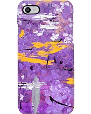 Purple Abstract Phone Case tile