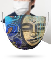 Peaceful 3 Layers Mask 3 Layer Face Mask - Single aos-face-mask-3-layers-lifestyle-front-34