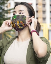 Abstract Forest 3 Layers Mask 3 Layer Face Mask - Single aos-face-mask-3-layers-lifestyle-front-11
