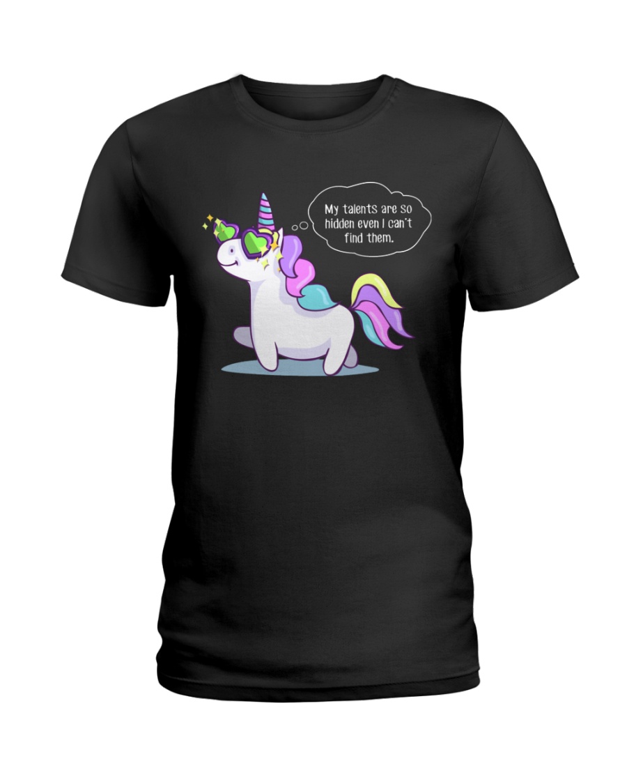 My Talents Are So Hidden Ladies T-Shirt