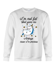 I'm Not Fat Crewneck Sweatshirt thumbnail